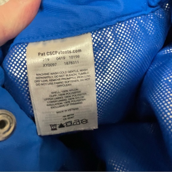 Columbia Kids' Arctic Trip Omni-Tech Ski Snowboard snow Pants blue large - Picture 12 of 12